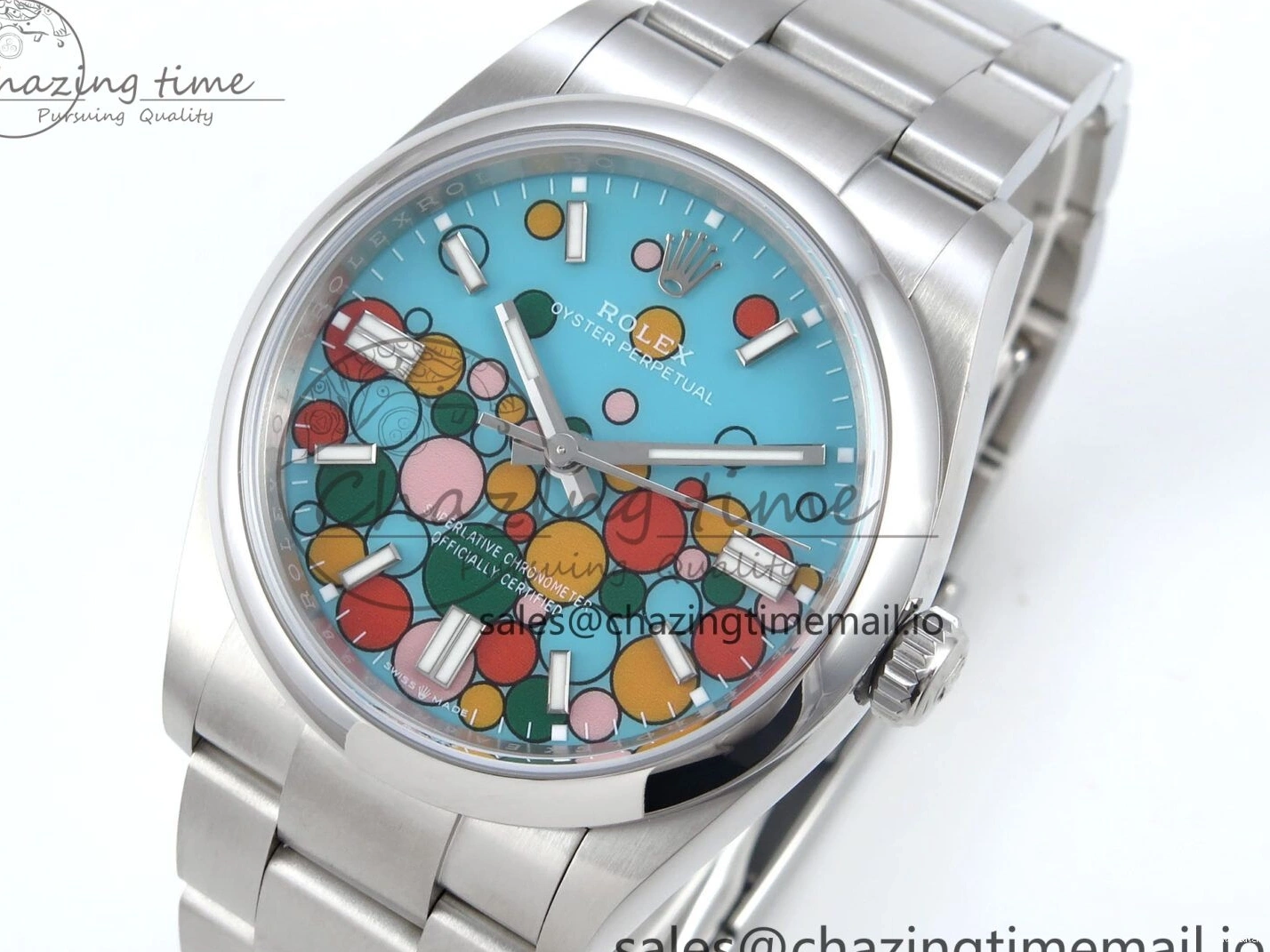 Edition Perpetual EWEF Steel Dial Oyster 126000 Celebration Best 904L A3230 36mm 0519